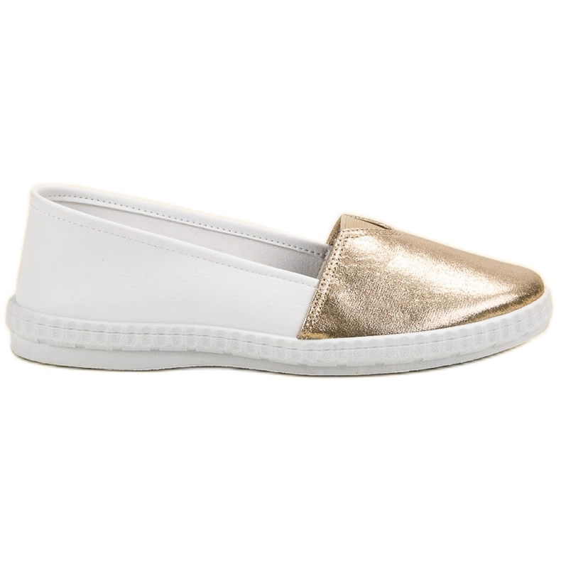 Mckeylor Fashionable Slip On Sneakers white yellow