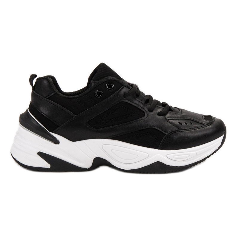 SHELOVET Black Sneakers