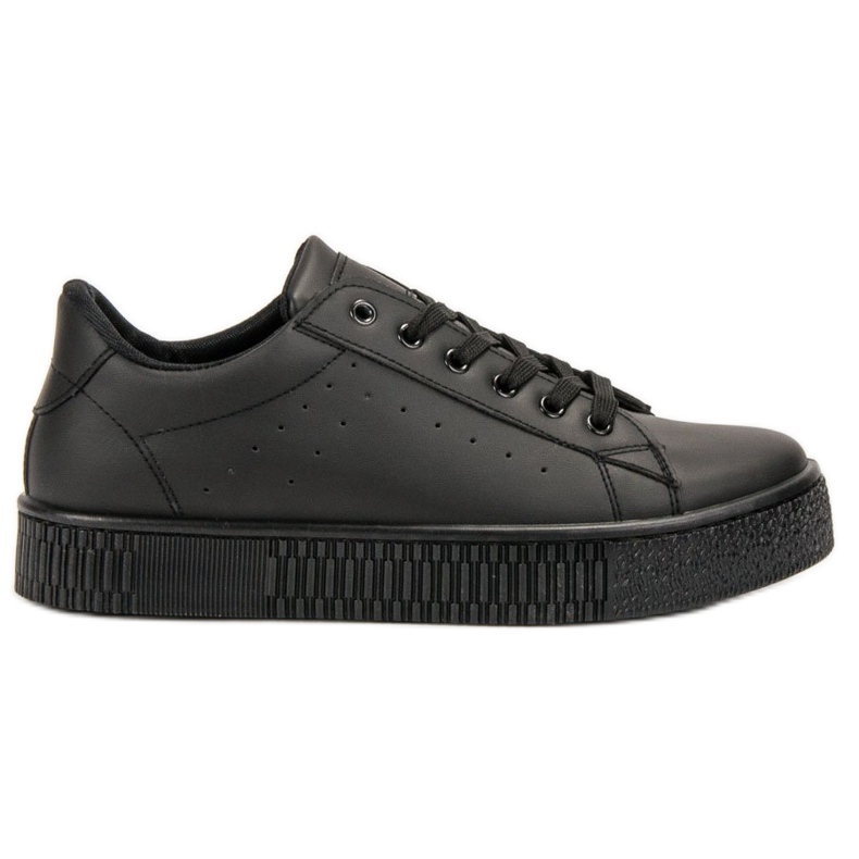 SHELOVET Lace-up Sports Shoes black