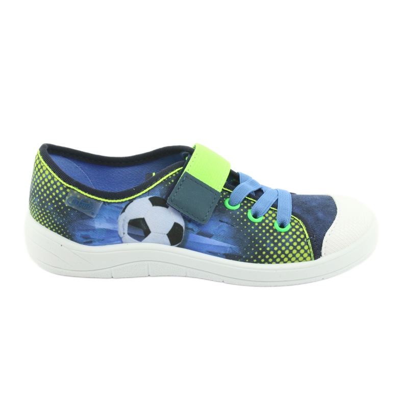 Befado children's shoes 251Y121 navy blue blue green