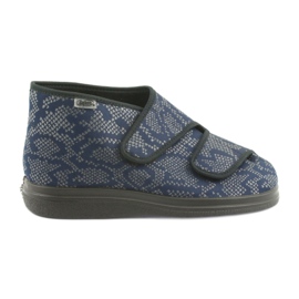 Befado women's shoes pu 986D009 black navy blue grey Befado women's shoes pu 986D009 black navy blue grey