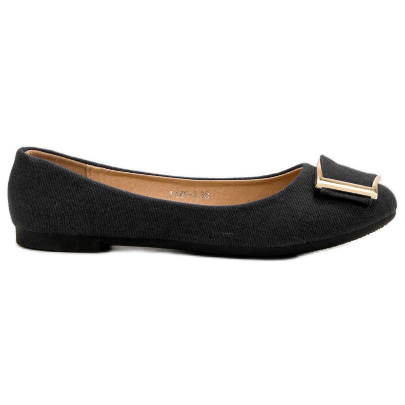 SHELOVET Stylish ballerinas black