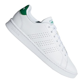 Adidas Advantage M F36424 shoes white green Adidas Advantage M F36424 shoes white green