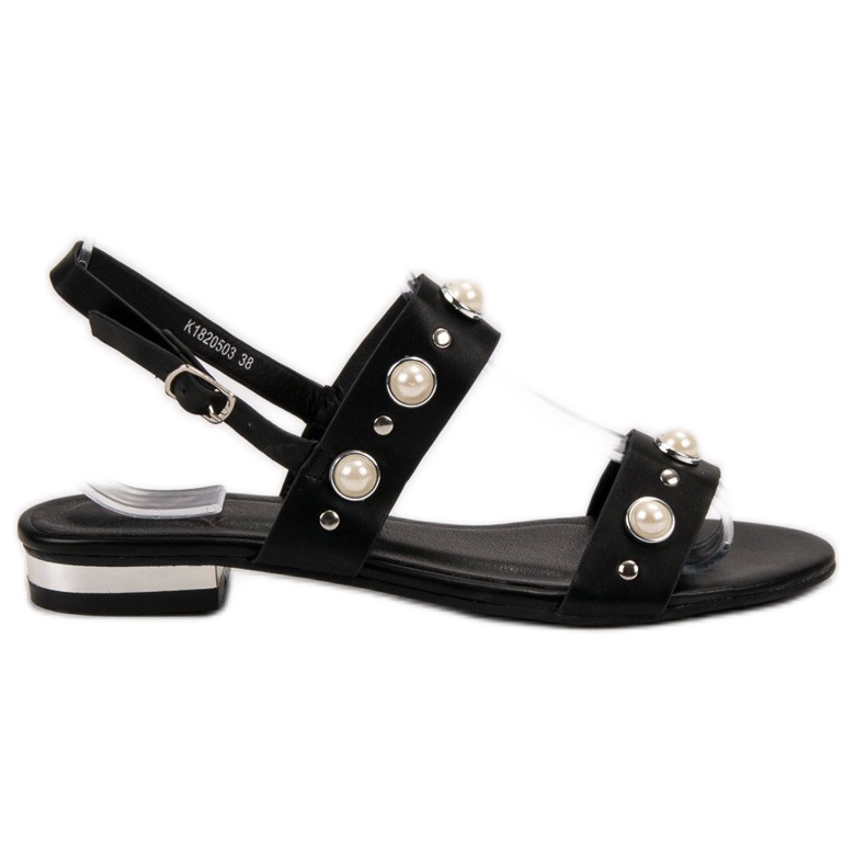 Kylie Comfortable Black Sandals Kylie Comfortable Black Sandals