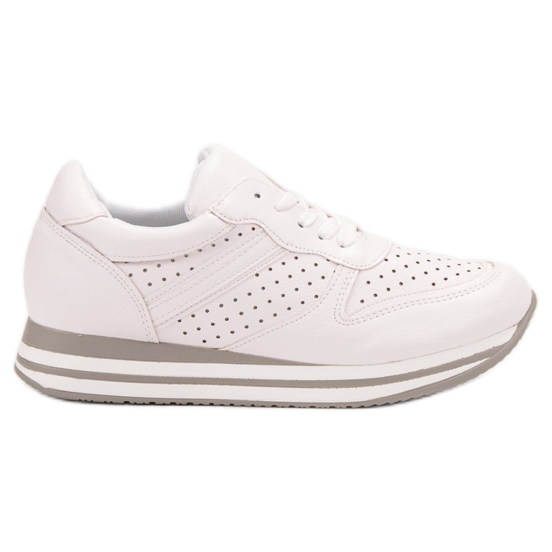 Kylie Sport shoes made of eco leather white