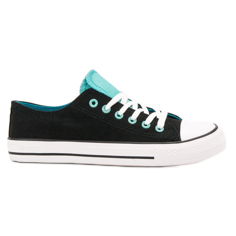 SHELOVET Low Sneakers black