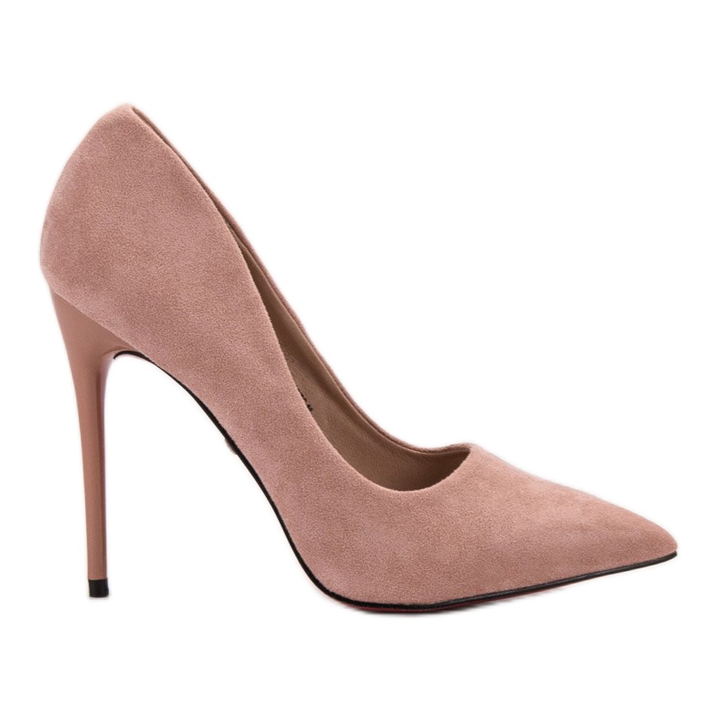 Jumex Suede heels pink