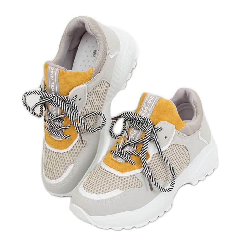 Gray BL170P Yellow sports shoes grey Gray BL170P Yellow sports shoes grey
