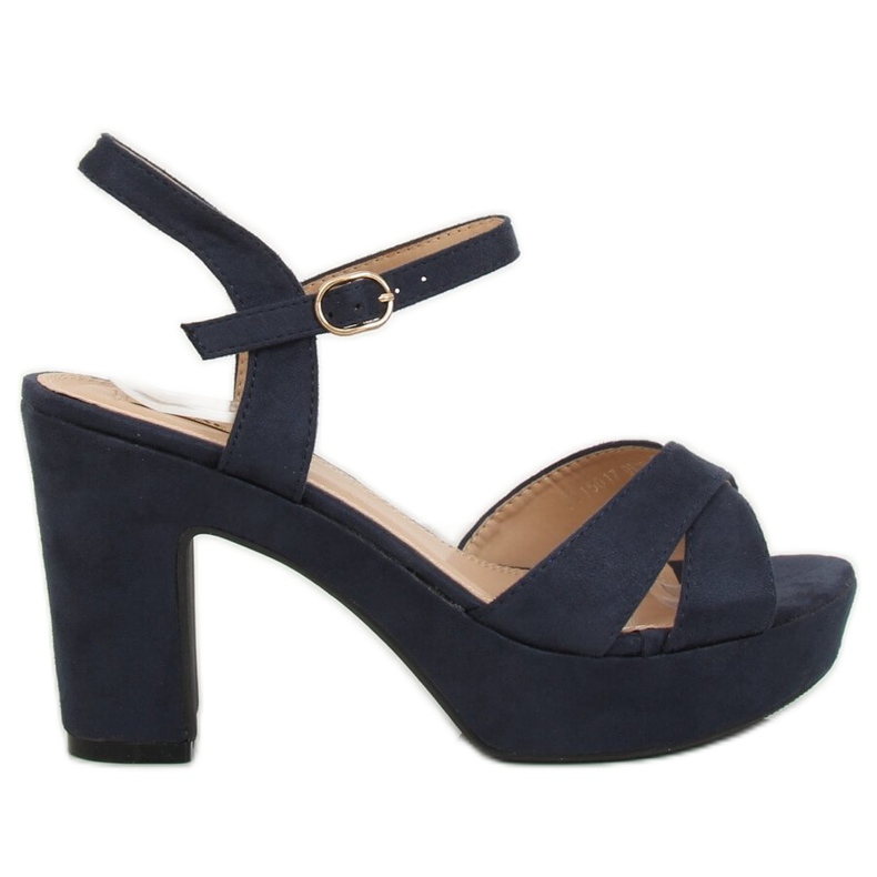 Sandals on the navy blue JC15017 DK.BLUE platform Sandals on the navy blue JC15017 DK.BLUE platform