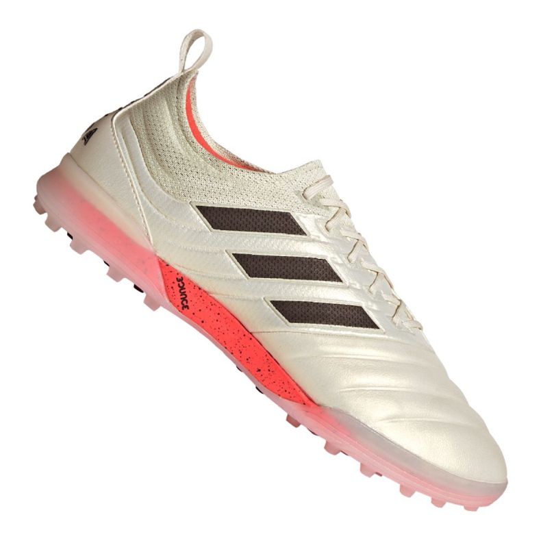 Adidas Copa 19.1 Tf M BC0563 football boots white beige