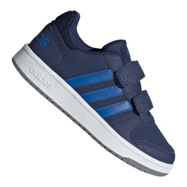 Adidas Hoops 2.0 Cmf C Jr EE9000 shoes navy blue Adidas Hoops 2.0 Cmf C Jr EE9000 shoes navy blue