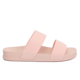 Pink women's pink slippers TS-23 Pink Pink women's pink slippers TS-23 Pink