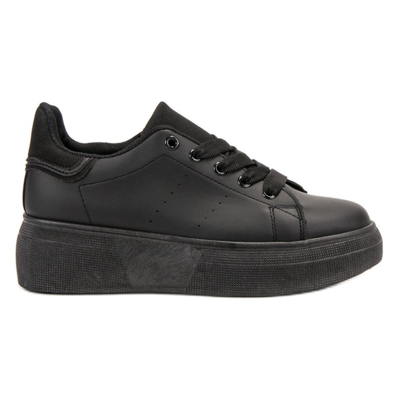 SHELOVET Black Sport Shoes