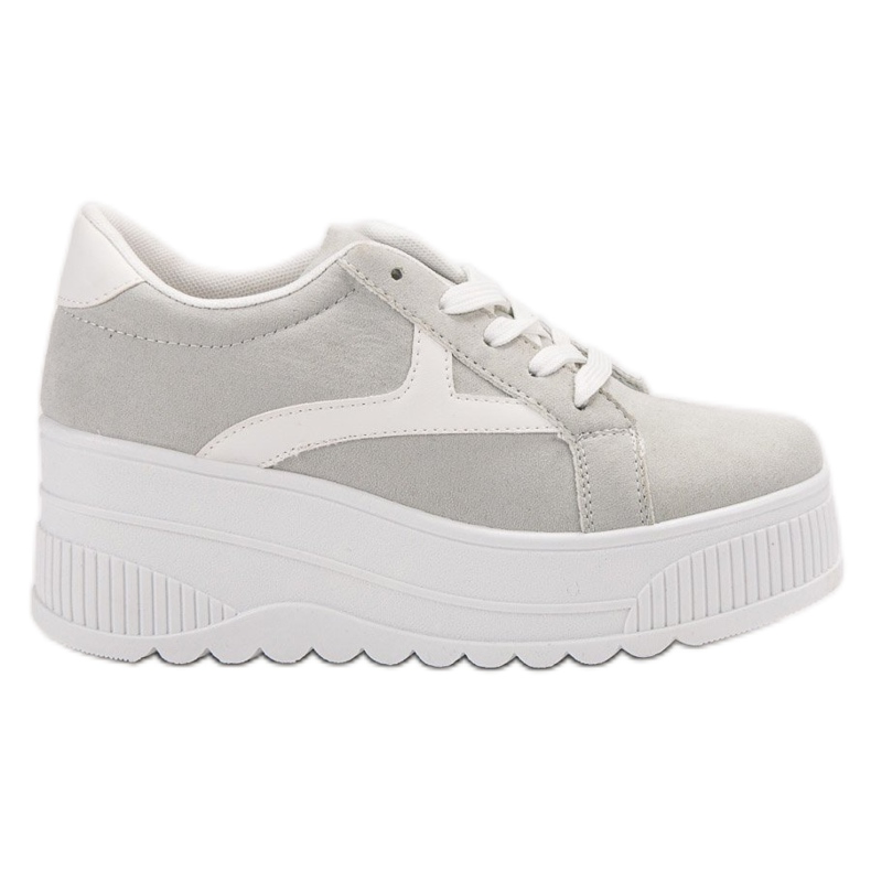 SHELOVET Gray Footwear On The Platform grey