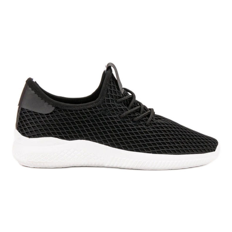 SHELOVET Sport Shoes With Mesh black