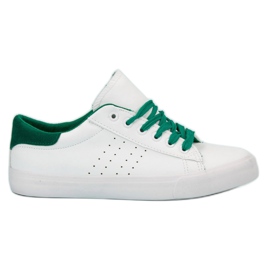 SHELOVET Lace-up Sneakers white SHELOVET Lace-up Sneakers white