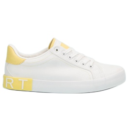 SHELOVET Stylish Sneakers white