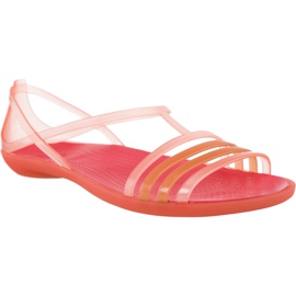 Crocs Isabella Sandal In Coral multicolored