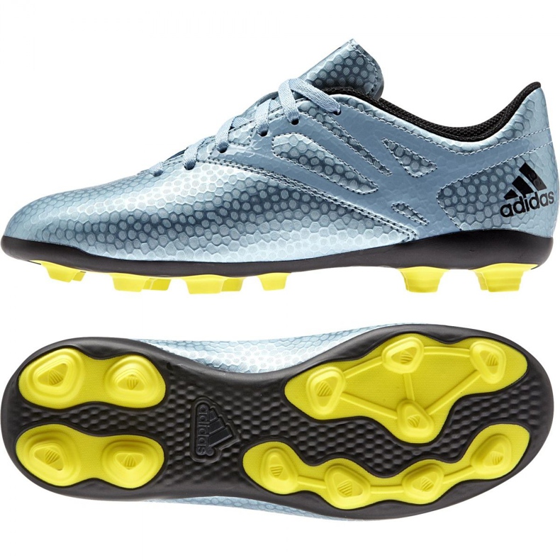 Adidas Messi 15.4 FxG Jr B26956 football boots blue blue