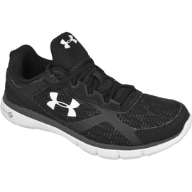 Under Armour Under Armor Micro G Velocity Runing M 1258789-001 running shoes black Under Armour Under Armor Micro G Velocity Runing M 1258789-001 running shoes black