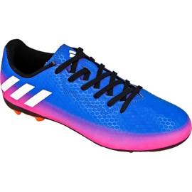 Adidas Messi 16.4 FxG Jr BB1033 football boots blue blue