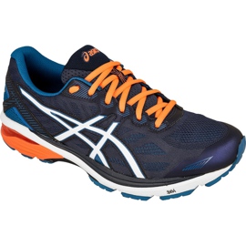 Running shoes Asics GT-1000 5 M T6A3N-4900 navy blue Running shoes Asics GT-1000 5 M T6A3N-4900 navy blue