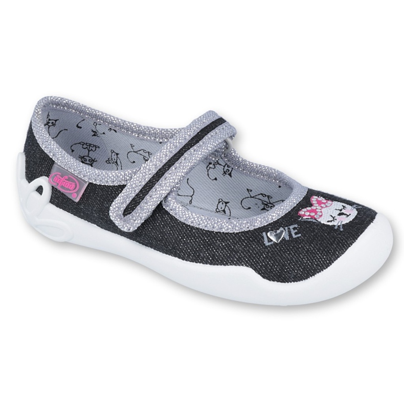 Befado children's shoes 114X353 black grey