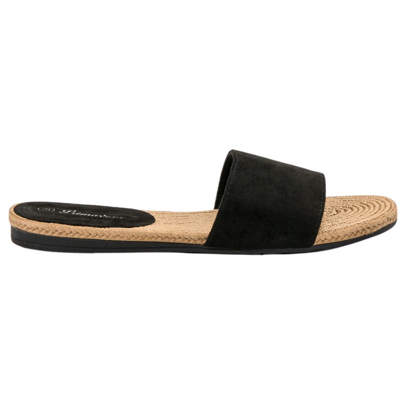 Primavera Suede Slippers black