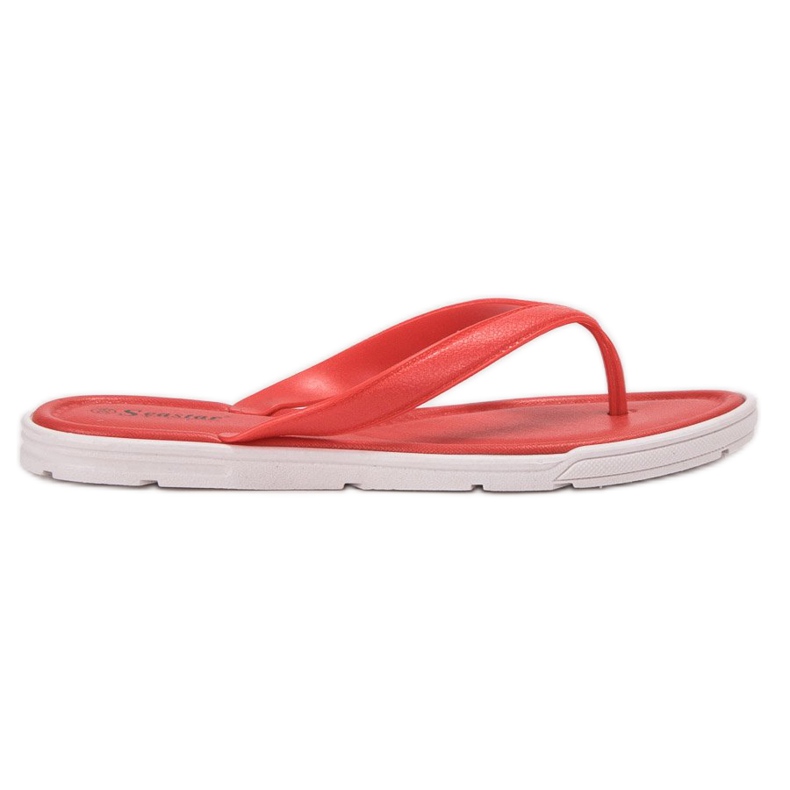 Seastar Rubber flip-flops red