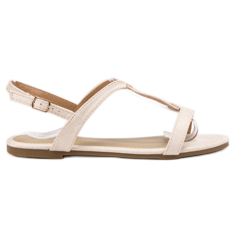Clowse Stylish Suede Sandals brown