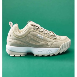 Fila Disruptor S Low Wmn Feather Gray brown Fila Disruptor S Low Wmn Feather Gray brown