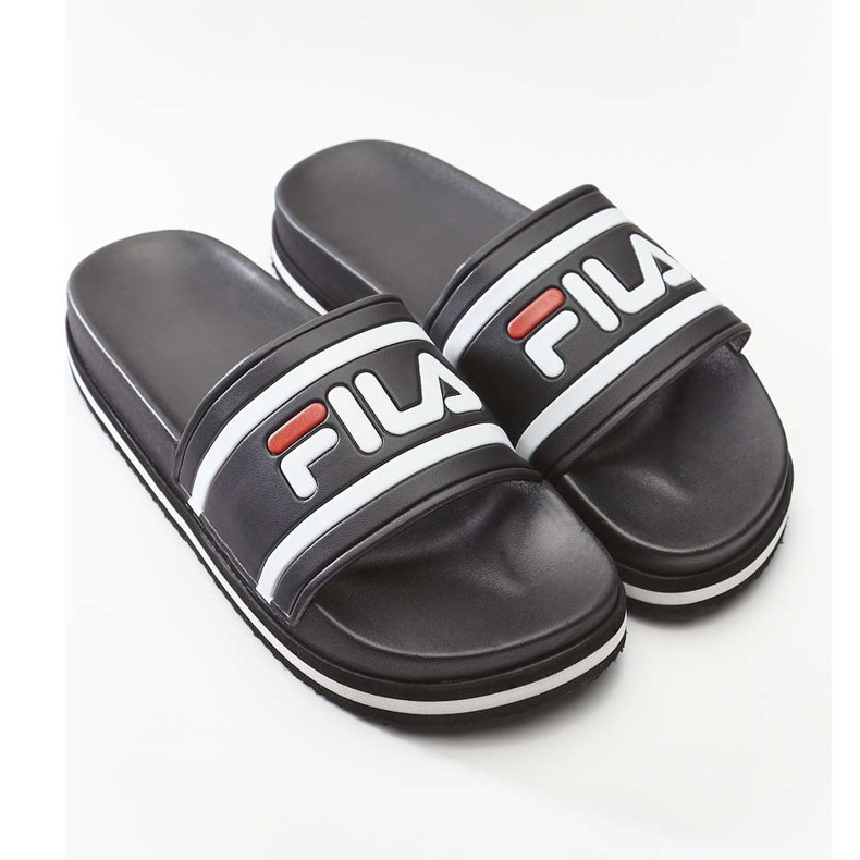 Fila Moro Bay Zeppa Wmn 11W Black Stripe white
