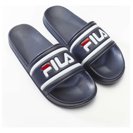 Fila Morro Bay Slipper 29Y Dress Blue white navy blue Fila Morro Bay Slipper 29Y Dress Blue white navy blue