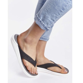 Crocs Literide Flip 05M Black Smoke multicolored