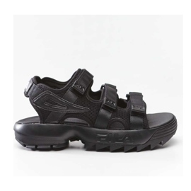 Fila Disruptor Sandal Wmn 12V Black Black Fila Disruptor Sandal Wmn 12V Black Black