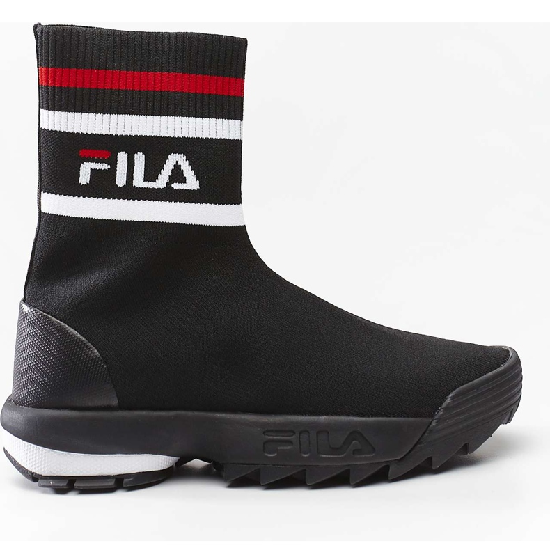 Fila Disruptor Logo Sockboot Wmn 12V Black Black