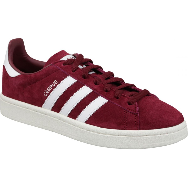 Adidas Originals Campus M BZ0087 burgundy shoes multicolored