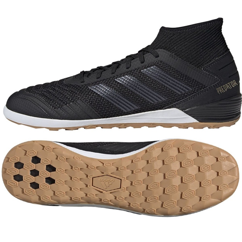Indoor shoes adidas Predator 19.3 In M F35617 black black