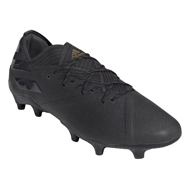 Adidas Nemeziz 19.1 Fg M F34409 football boots black black - KeeShoes