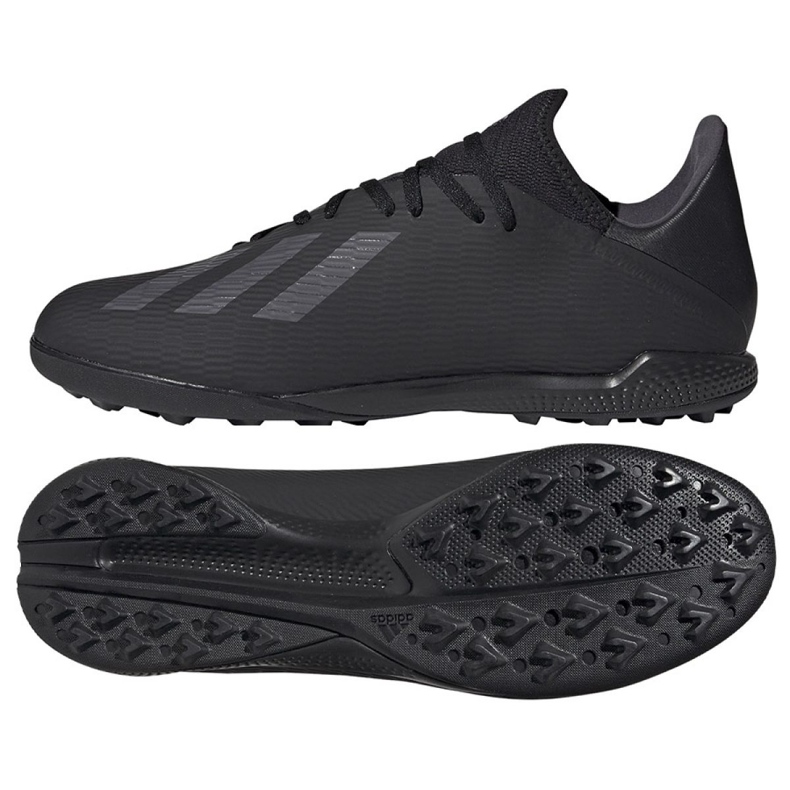 Adidas X 19.3 Tf M F35373 football boots black black