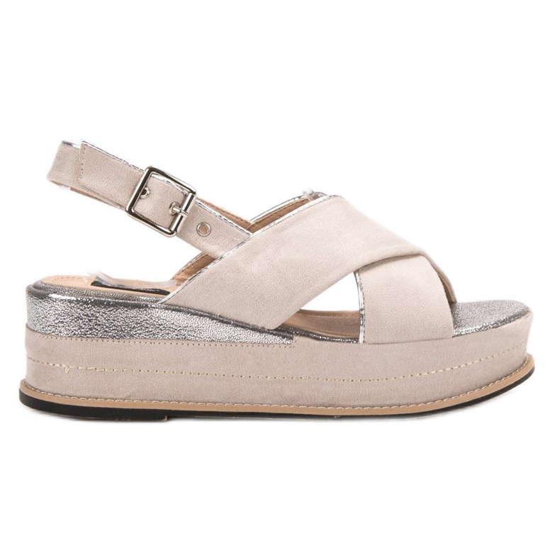 Lily Shoes Buckle fastening sandals brown