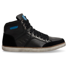 High-top Sneakers XF117 Black