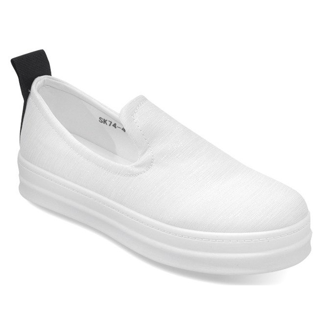 Love Slip On SK74 White Slip-On Sneakers