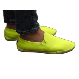 Lycra BL180 Yellow Slip-On Sneakers