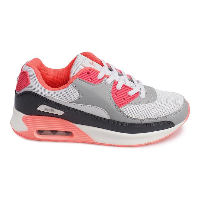 Sports sneakers B306A-38 White black grey multicolored