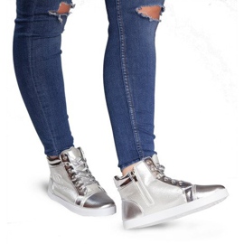 Sneakers High-top Sneakers R17 Silver grey