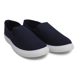 Slip On Sneakers Slip On TL202 Navy Blue Slip On Sneakers Slip On TL202 Navy Blue