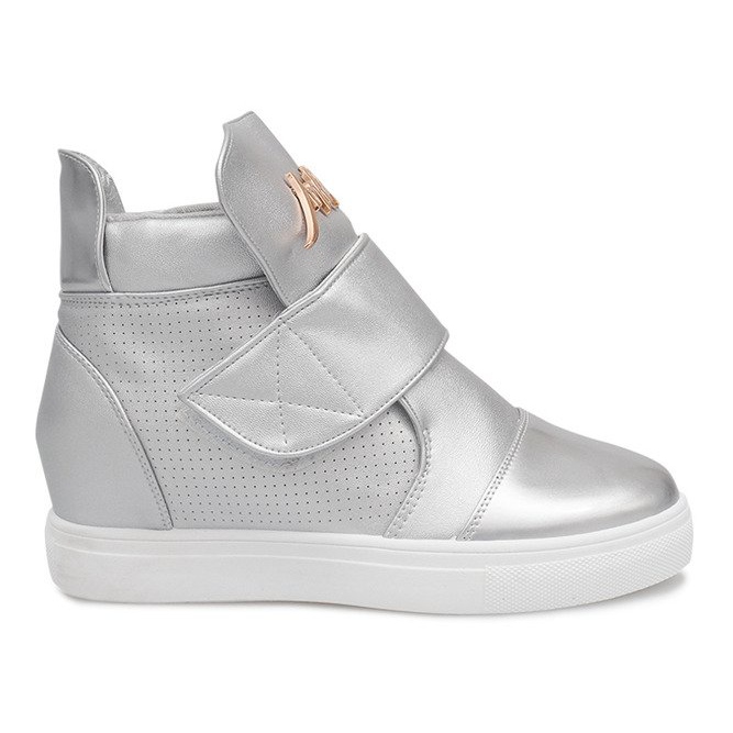 High-top Sneakers 5322 Silver grey