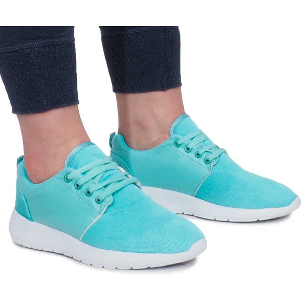 Mint sports sneakers green