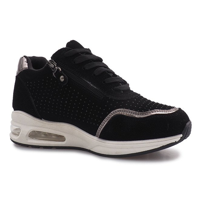 Black sports sneakers from Rebecca